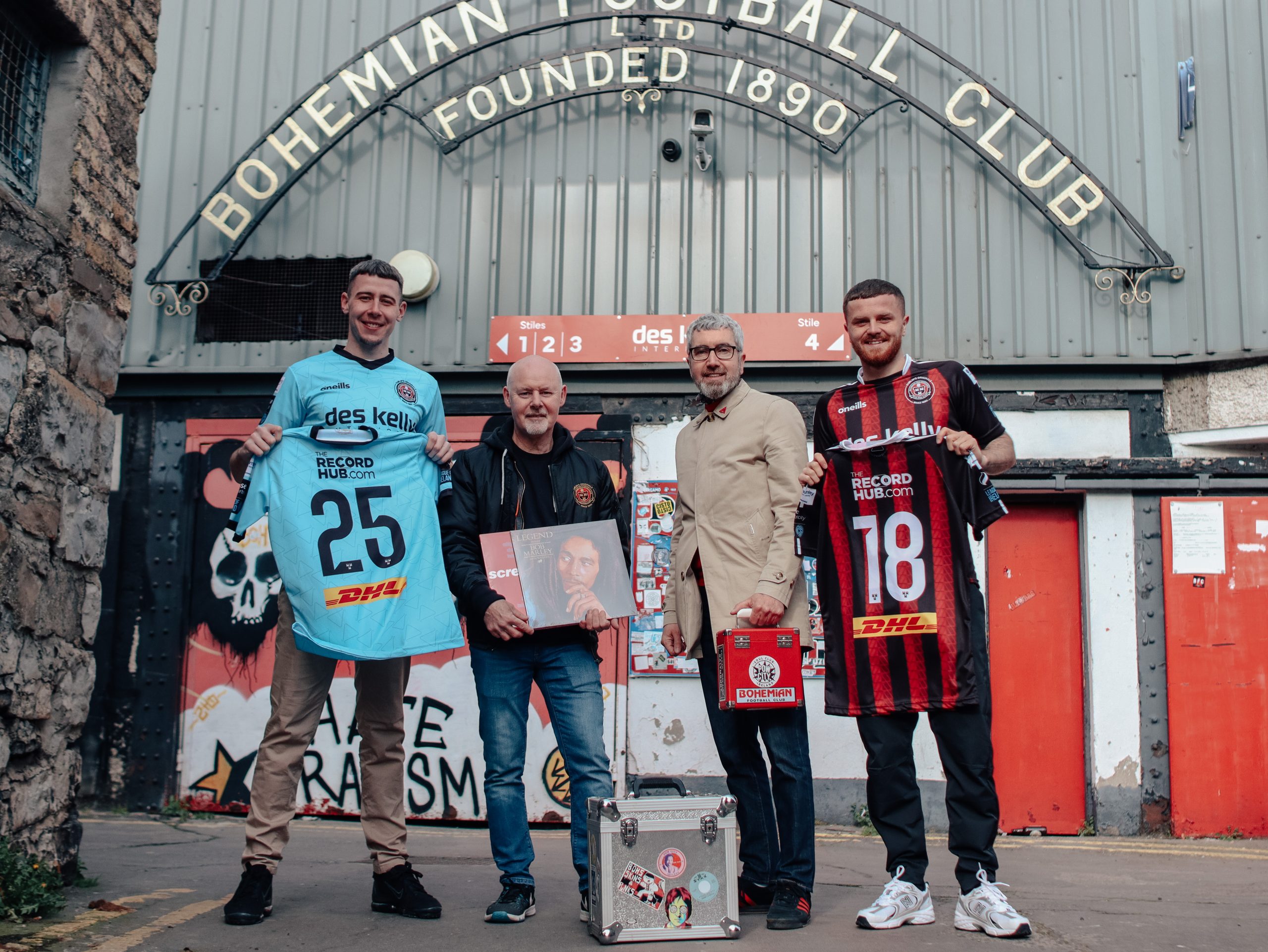 Bohemians FC becomes the world's first 'vinyl only' football stadium