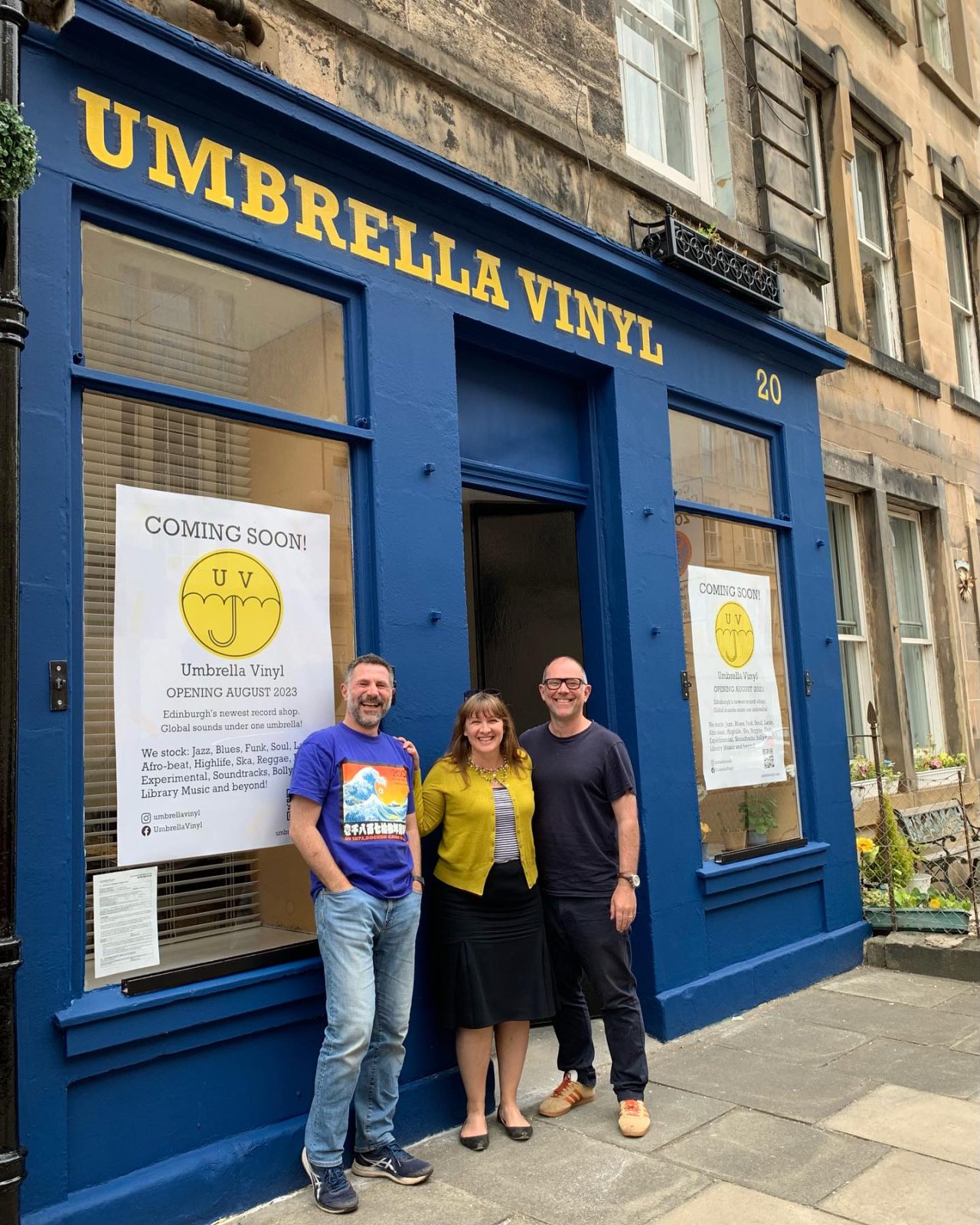 umbrella vinyl record store edinburgh